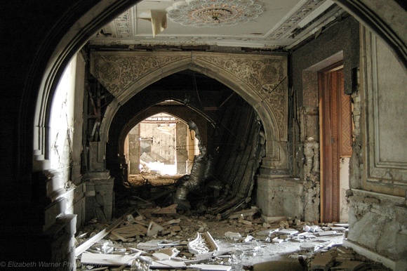 Hallway in Believer's Palace, Baghdad 2004