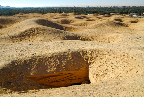 Burial mounds, Siwa, Egypt