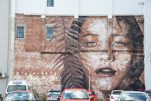 Mural, Christchurch, New Zealand